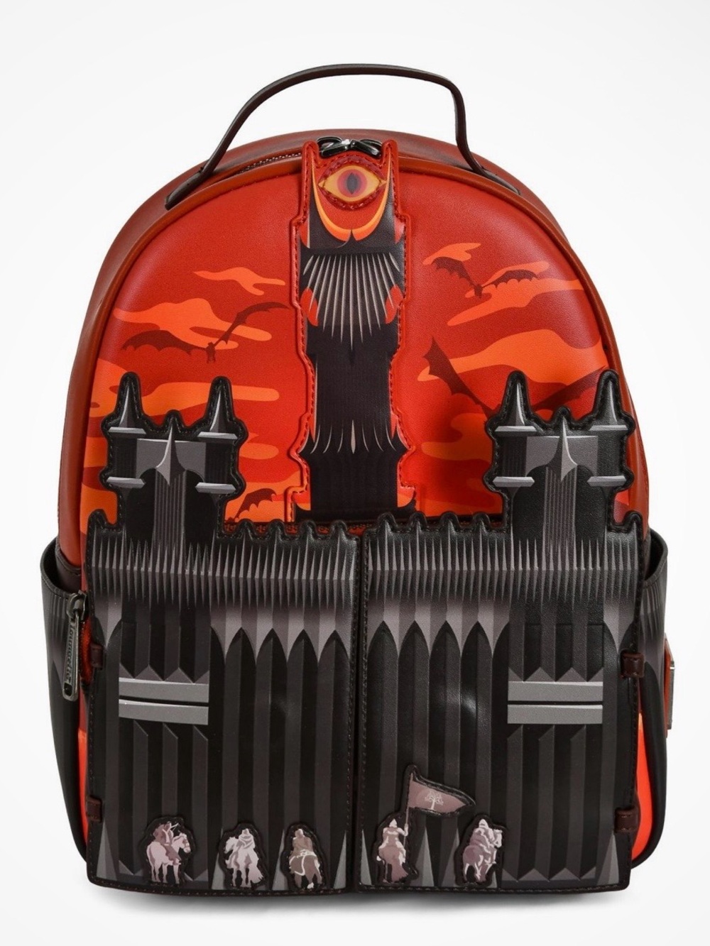 Lord of the Rings Black Gates of Mordor Loungefly Backpack BAM exclusive